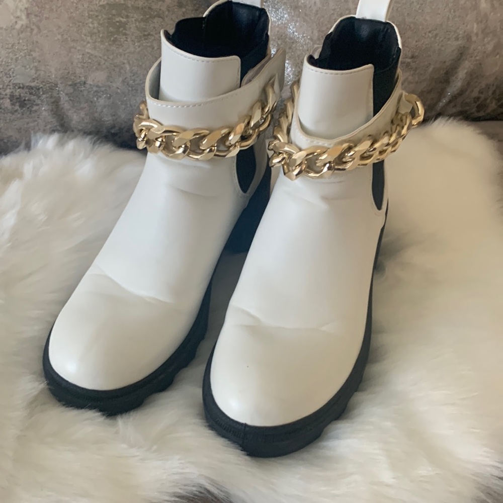 White boots